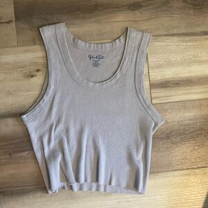 Brandy Melville cropped tank top (John Galt collection) One size (xs/s)